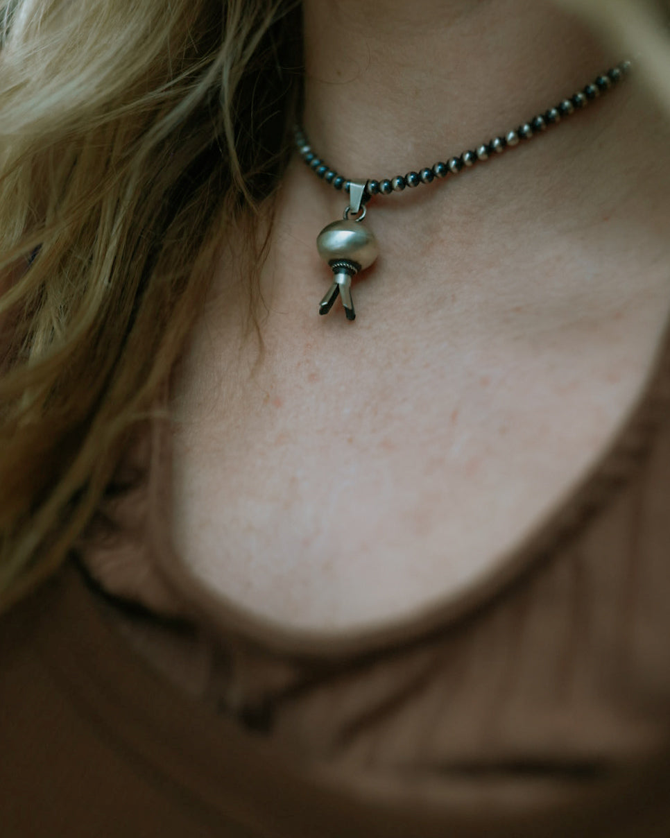 Sterling Bell Pendant