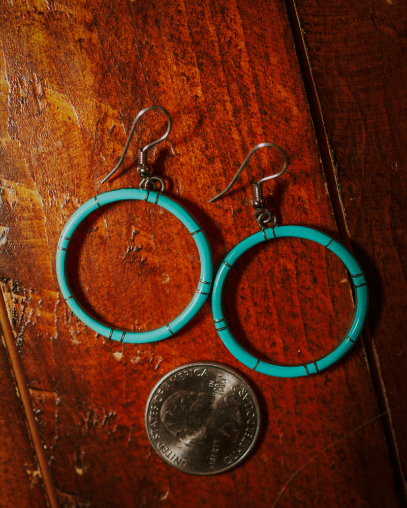 Turquoise earrings