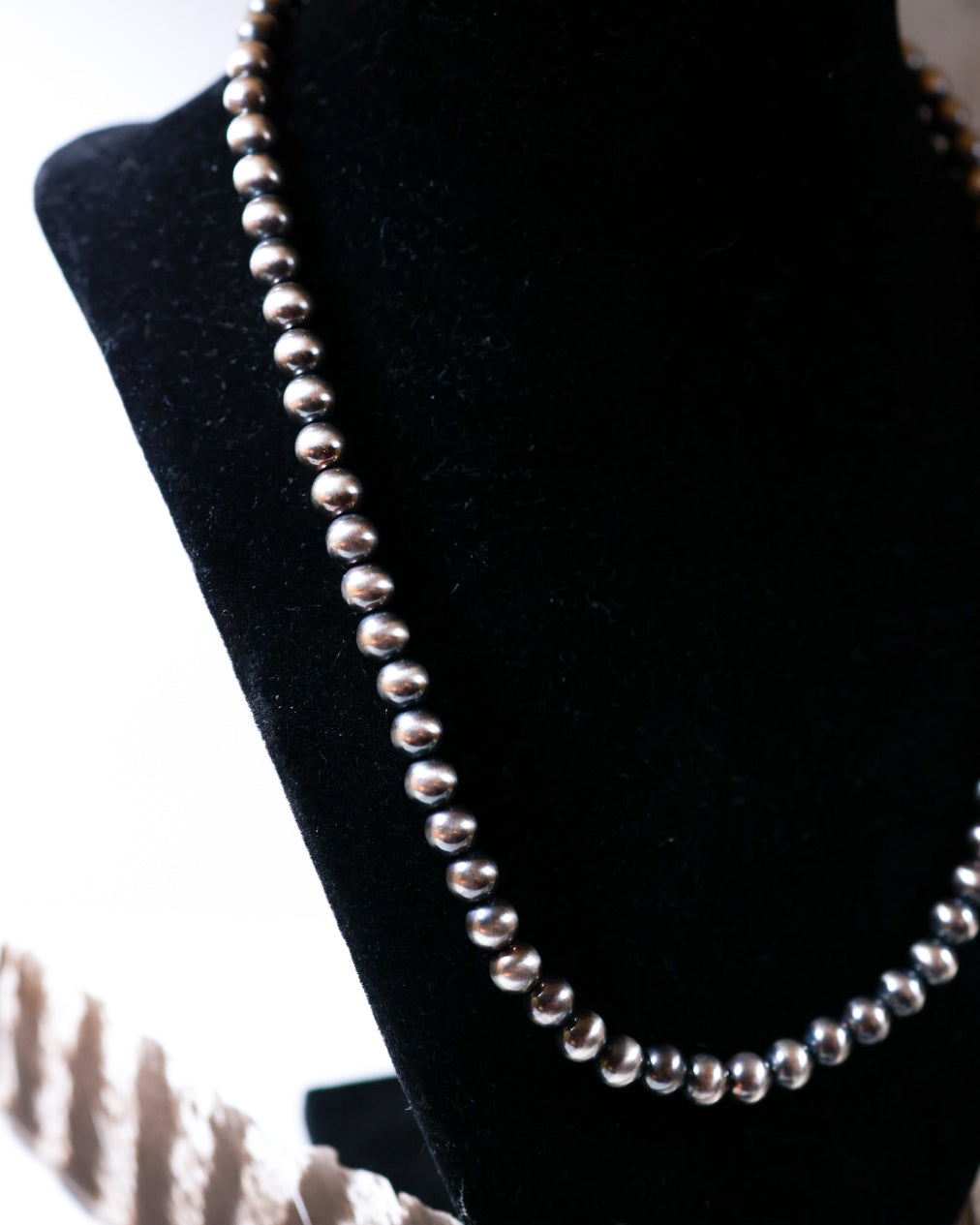 Navajo Pearl Necklace - 7MM 20”