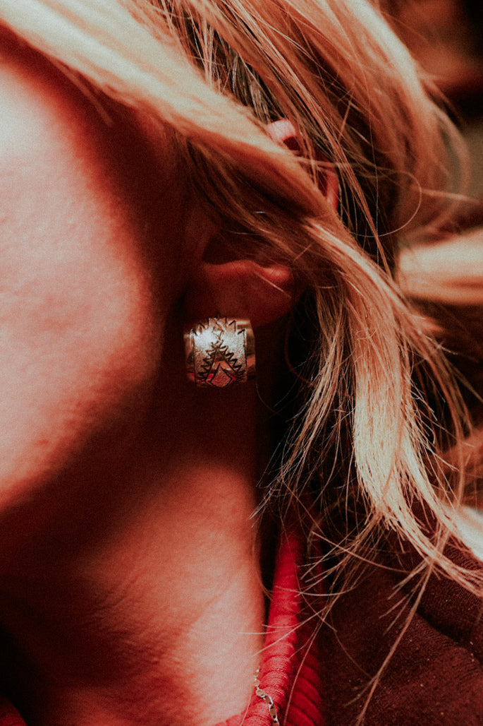 Sterling Silver Hoop Earrings