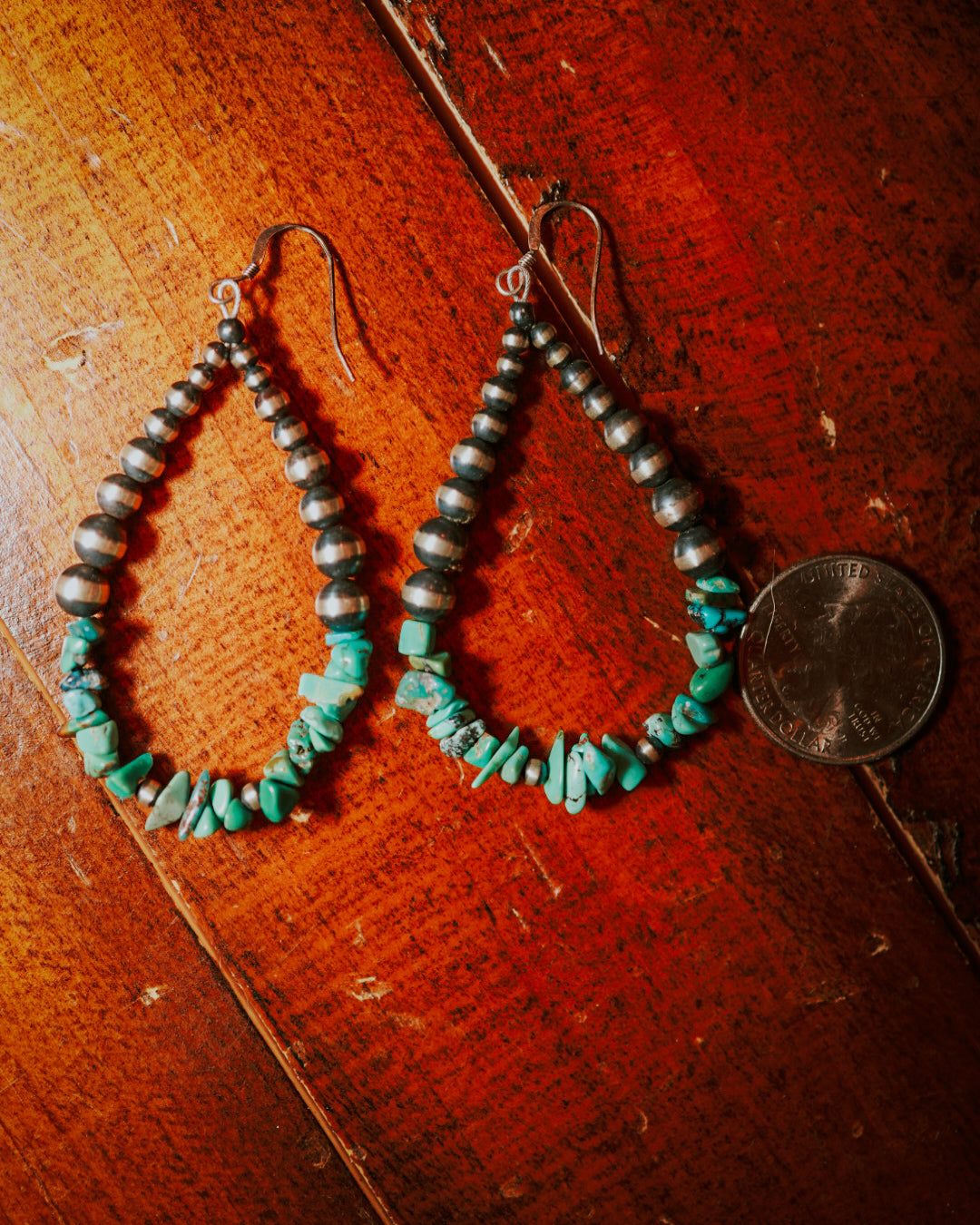 Navajo Pearl Earrings