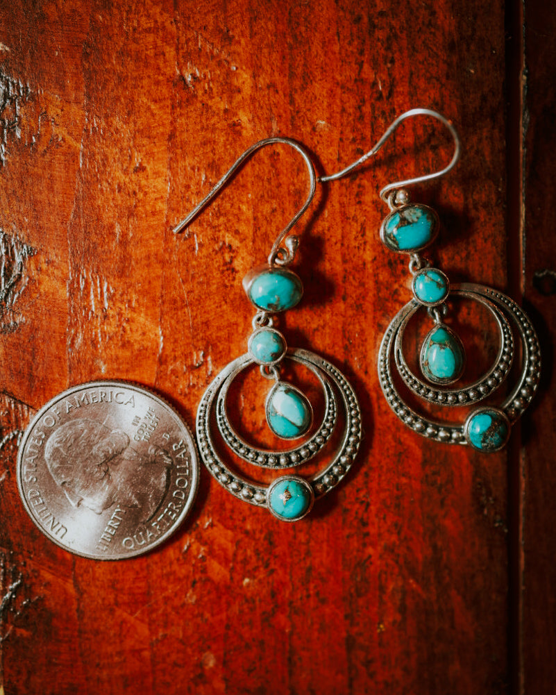 Turquoise earrings