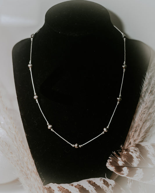 Navajo Pearl Necklace - 6MM 18”