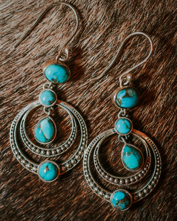 Turquoise earrings