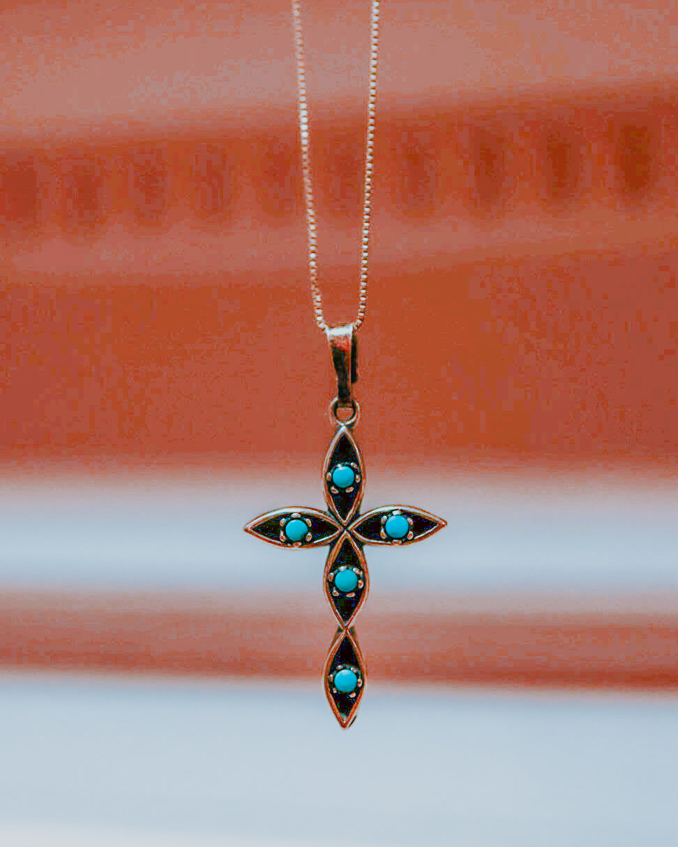 Turquoise Cross