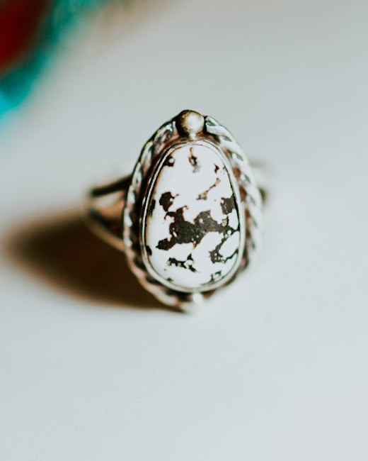 White Buffalo Ring