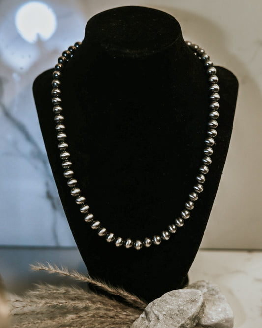 Navajo Pearl Necklace - 10MM 20”