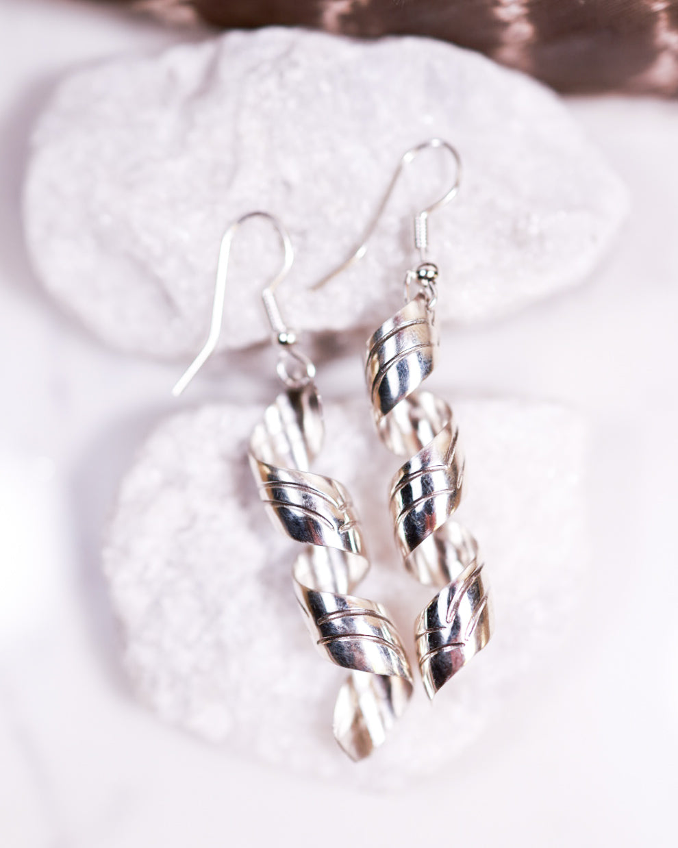 Sterling Twist Earrings