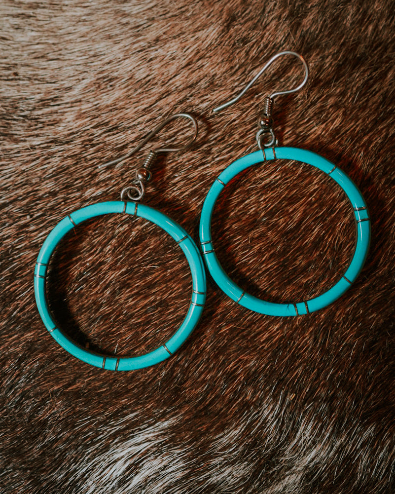 Turquoise earrings