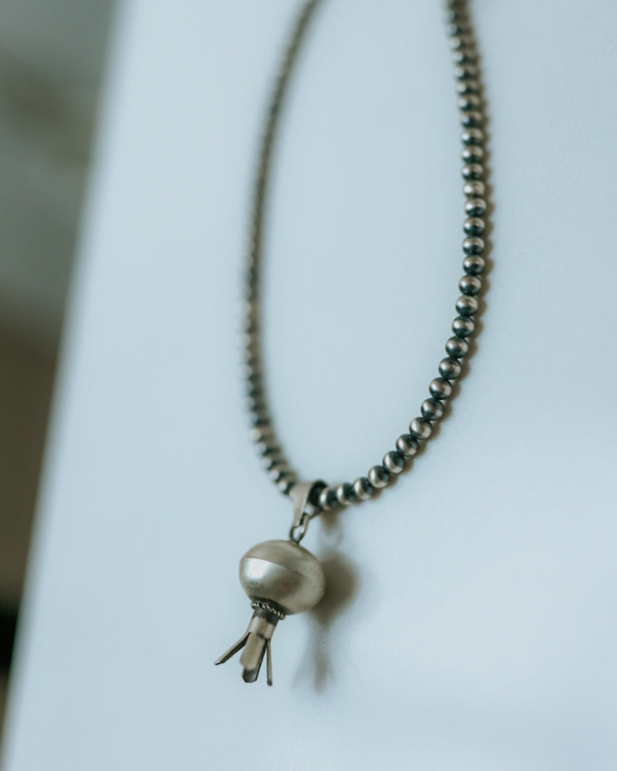 Sterling Bell Pendant