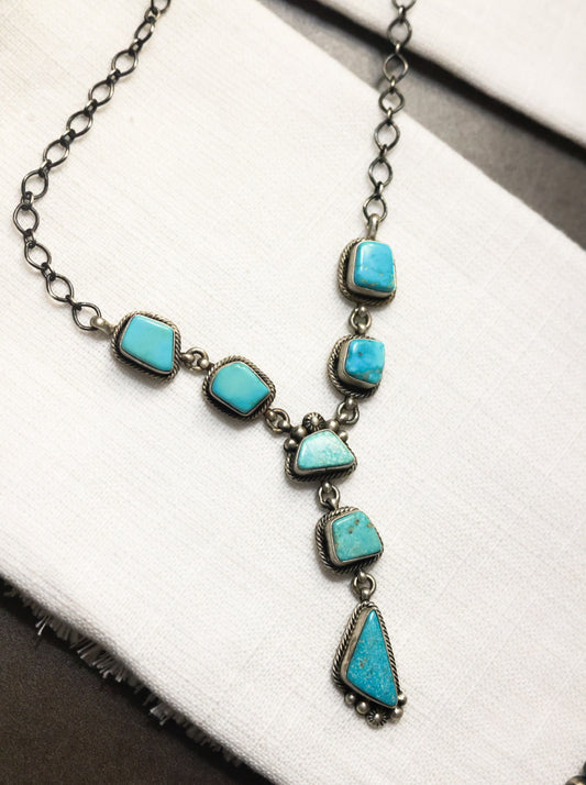 Authentic Turquoise Necklace &  Earrings Set