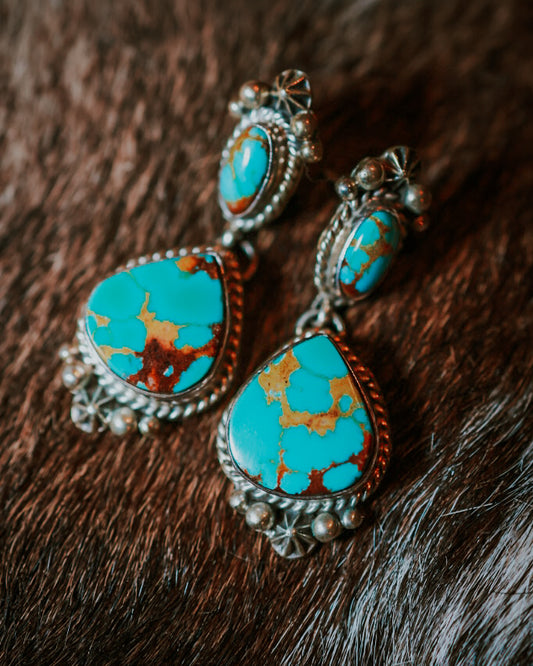 Turquoise earrings