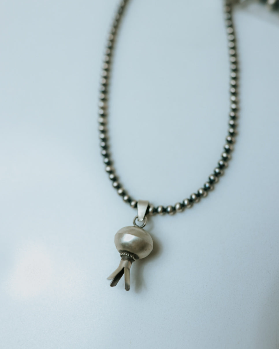 Sterling Bell Pendant