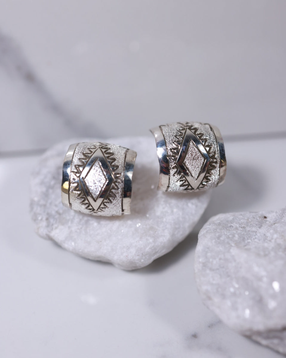 Sterling Silver Hoop Earrings