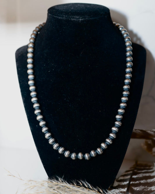 Navajo Pearl Necklace - 8MM 20”