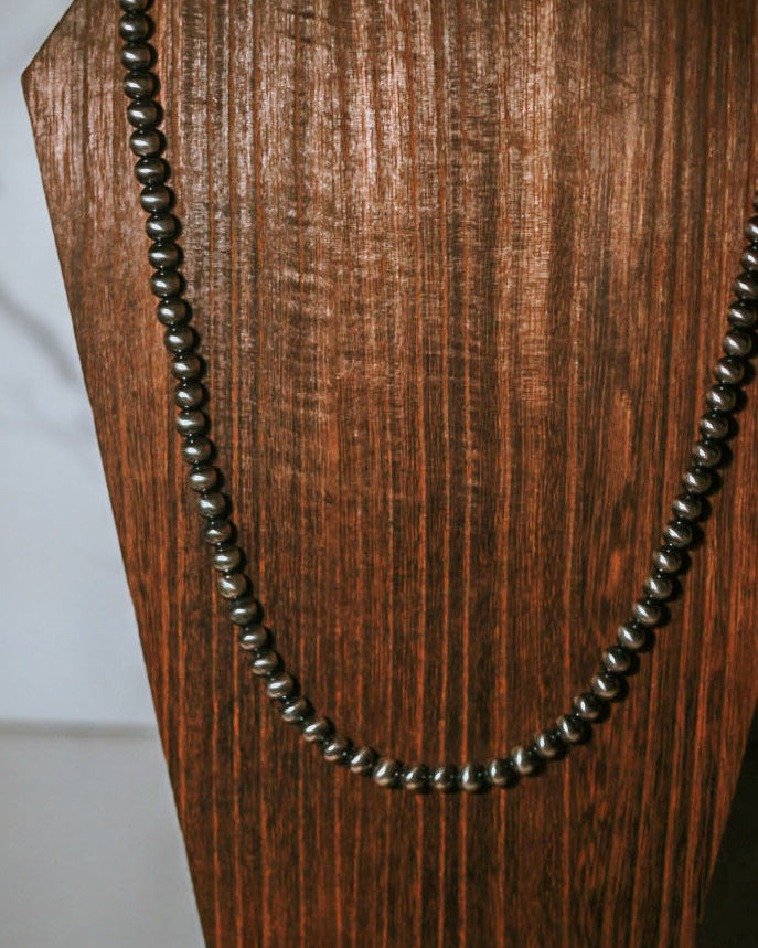 Navajo Pearl Necklace - 8MM 24”