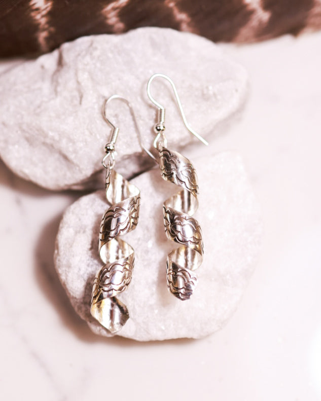 Sterling Twist Earrings
