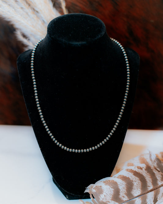 Navajo Pearl Necklace - 4MM 20"