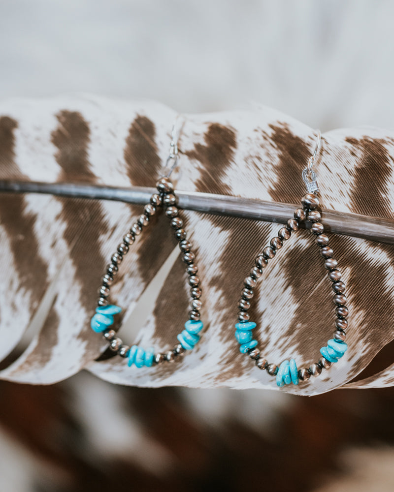Navajo Pearl Earrings