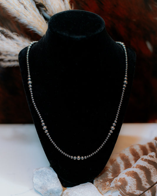 Navajo Pearl Necklace - 24"