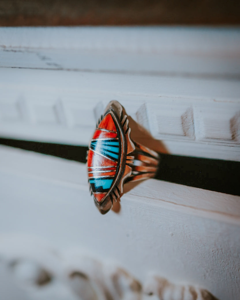 zuni inlay ring