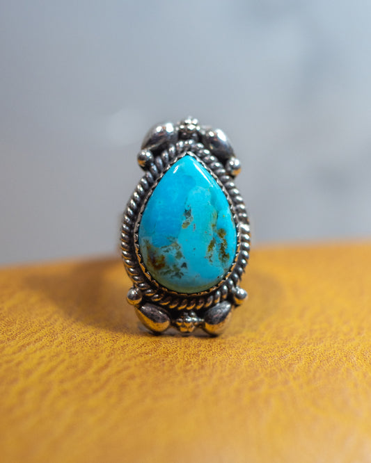 Turquoise Ring Adjustable