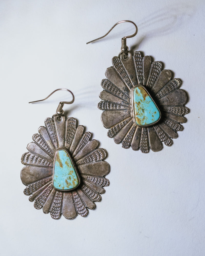 Sterling Silver & Turquoise Earrings