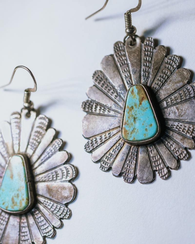 Sterling Silver & Turquoise Earrings