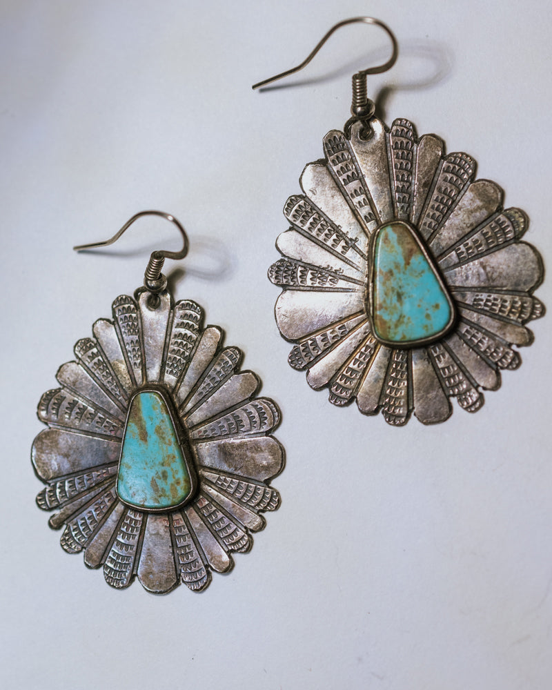 Sterling Silver & Turquoise Earrings