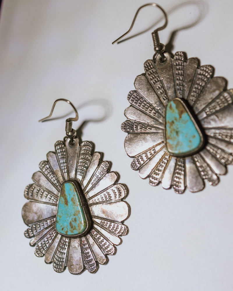 Sterling Silver & Turquoise Earrings