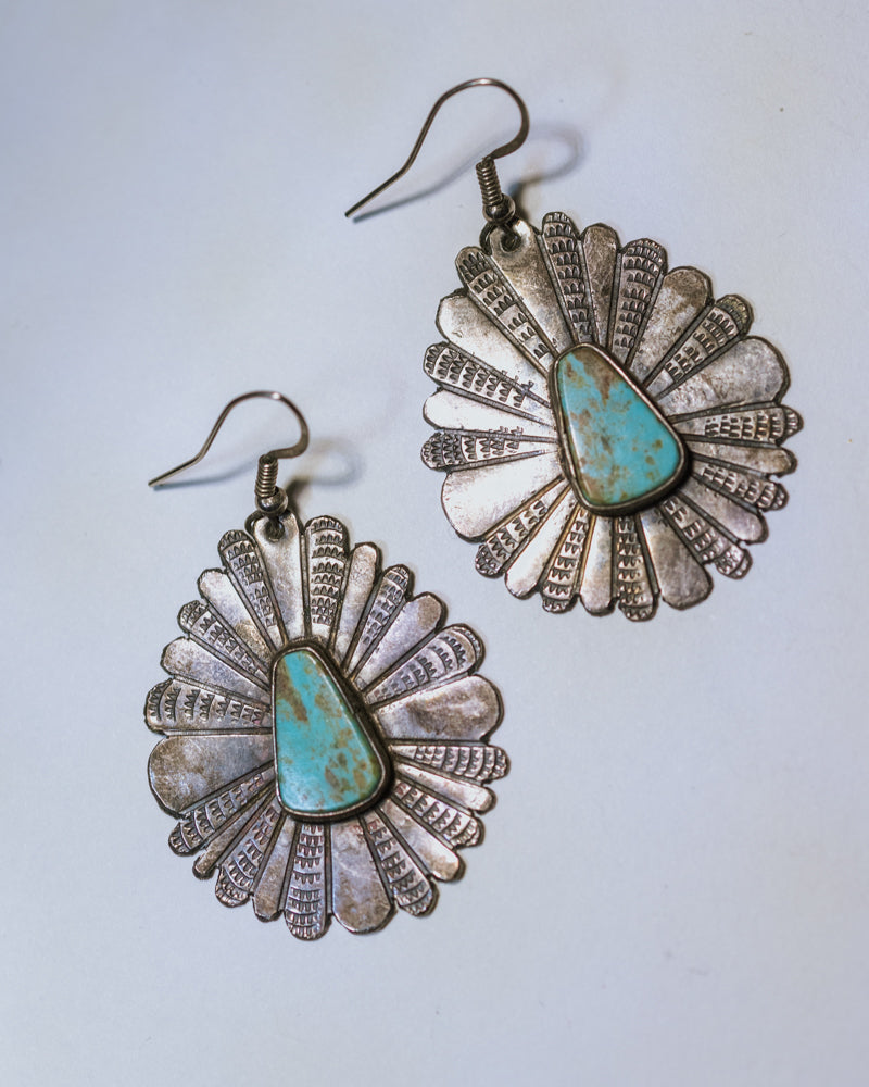 Sterling Silver & Turquoise Earrings